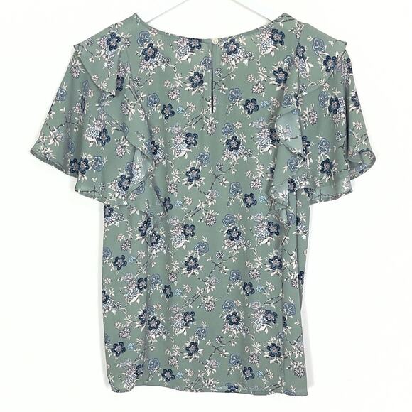 Loft Floral Blouse - Picture 4 of 6